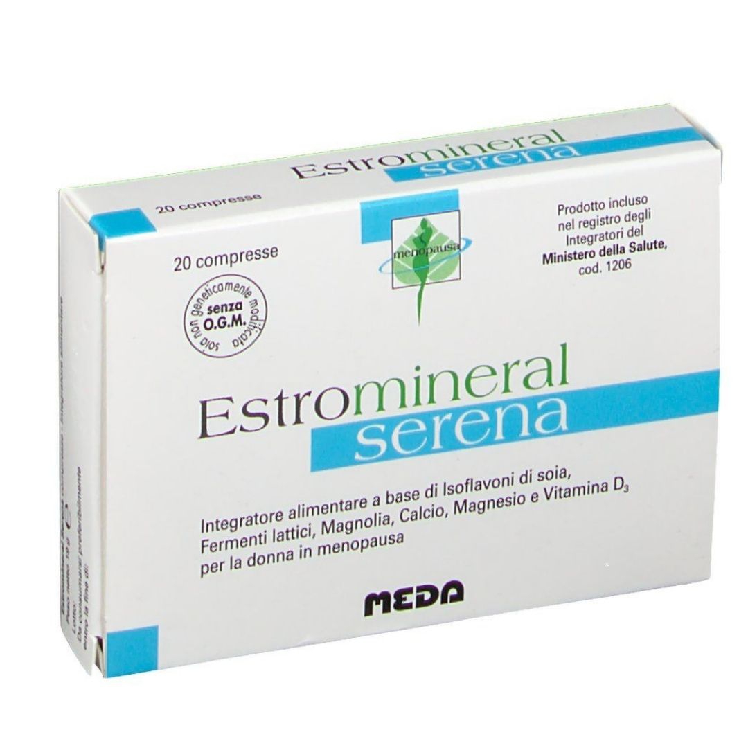 Estromineral Serena Integratore per le Donne in Menopausa 20 Compresse