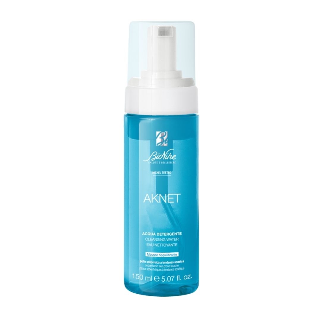 Bionike Aknet Acqua Detergente Riequilibrante Pelle Seborroica e Acneica 150 ml