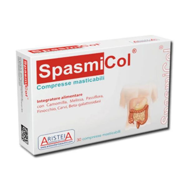 Aristeia Farmaceutici Linea Intestino Sano Spasmicol Integratore 30 Compresse