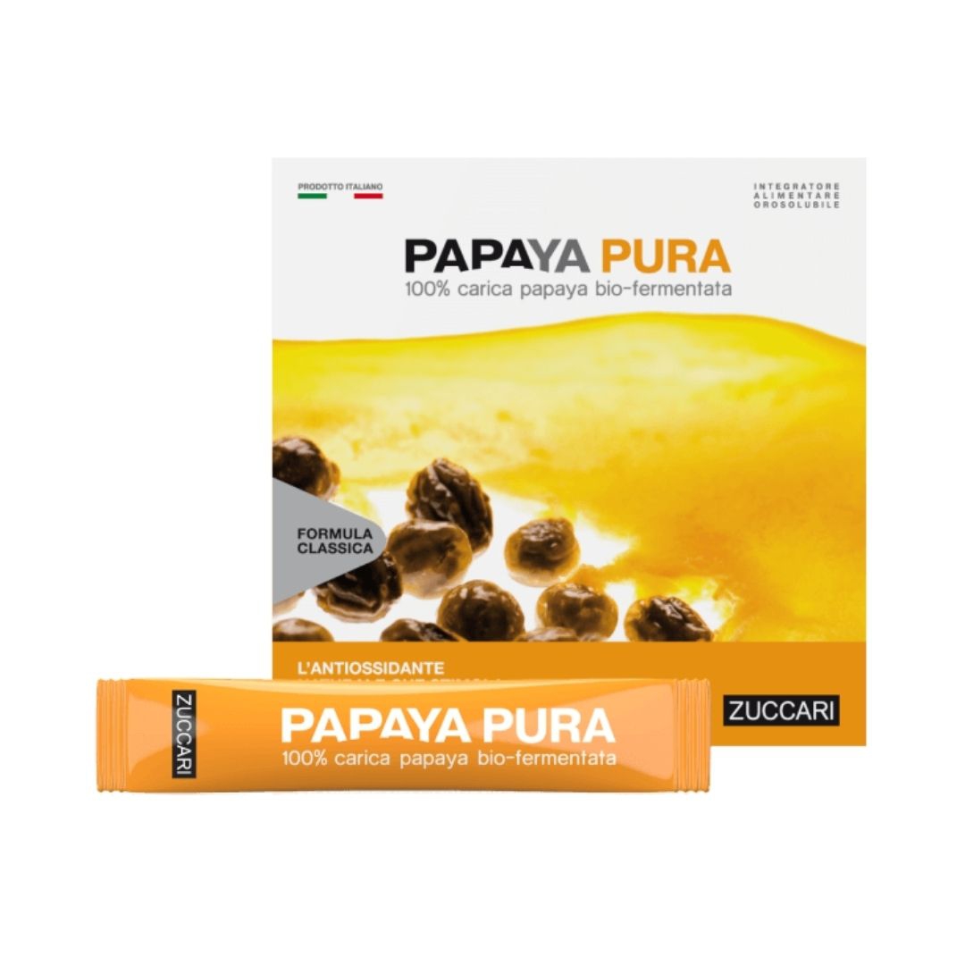 Zuccari Papaya Pura Bio-Fermentata Integratore Immunostimolante 30 Bustine