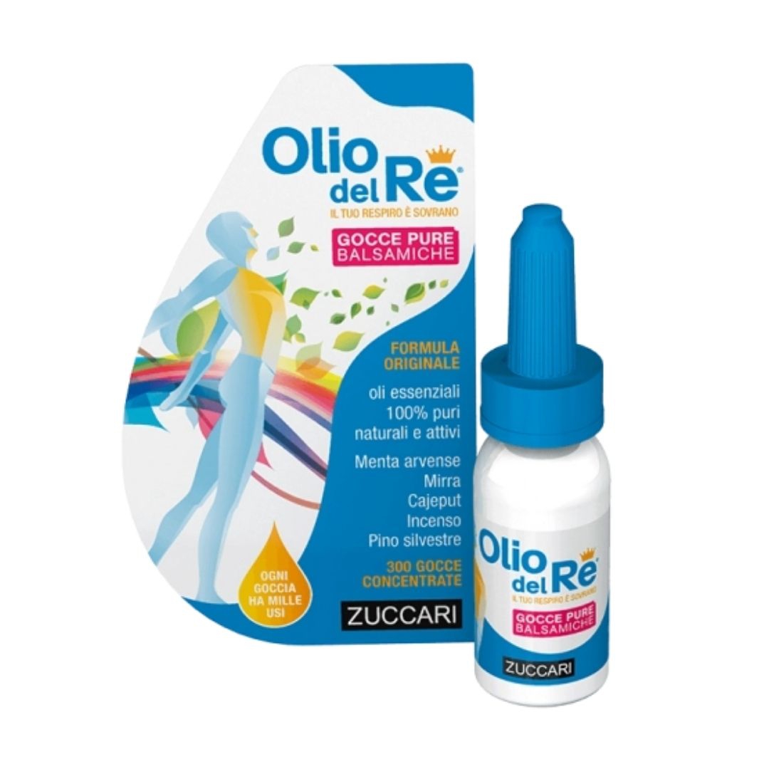 Zuccari Olio del Re Gocce Pure Balsamiche con Oli Essenziali 10 ml