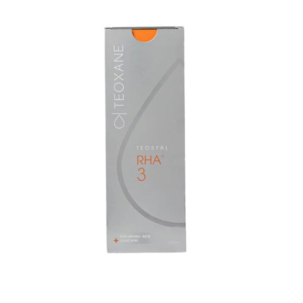 TEOSYAL RHA® 3 Filler a base di Acido Ialuronico per Rughe del Viso 2x1ml