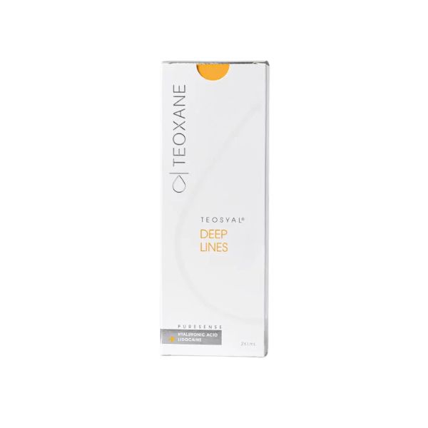 TEOSYAL PURESENSE DEEP LINES Filler Acido Ialuronico per Rughe Profonde 2x1ml
