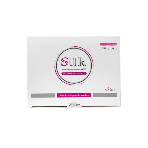 V Lift PRO Silk MICRO FILLER NEEDLE 25G 50mm x 24 Cannule per Filler
