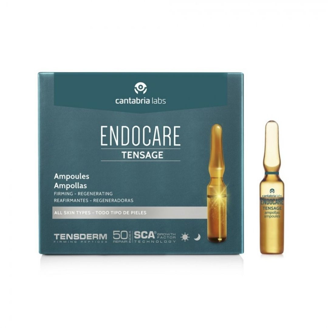 Endocare Tensage Ampolle Rigeneranti e Rassodanti Viso Collo Decolt 10 Fiale