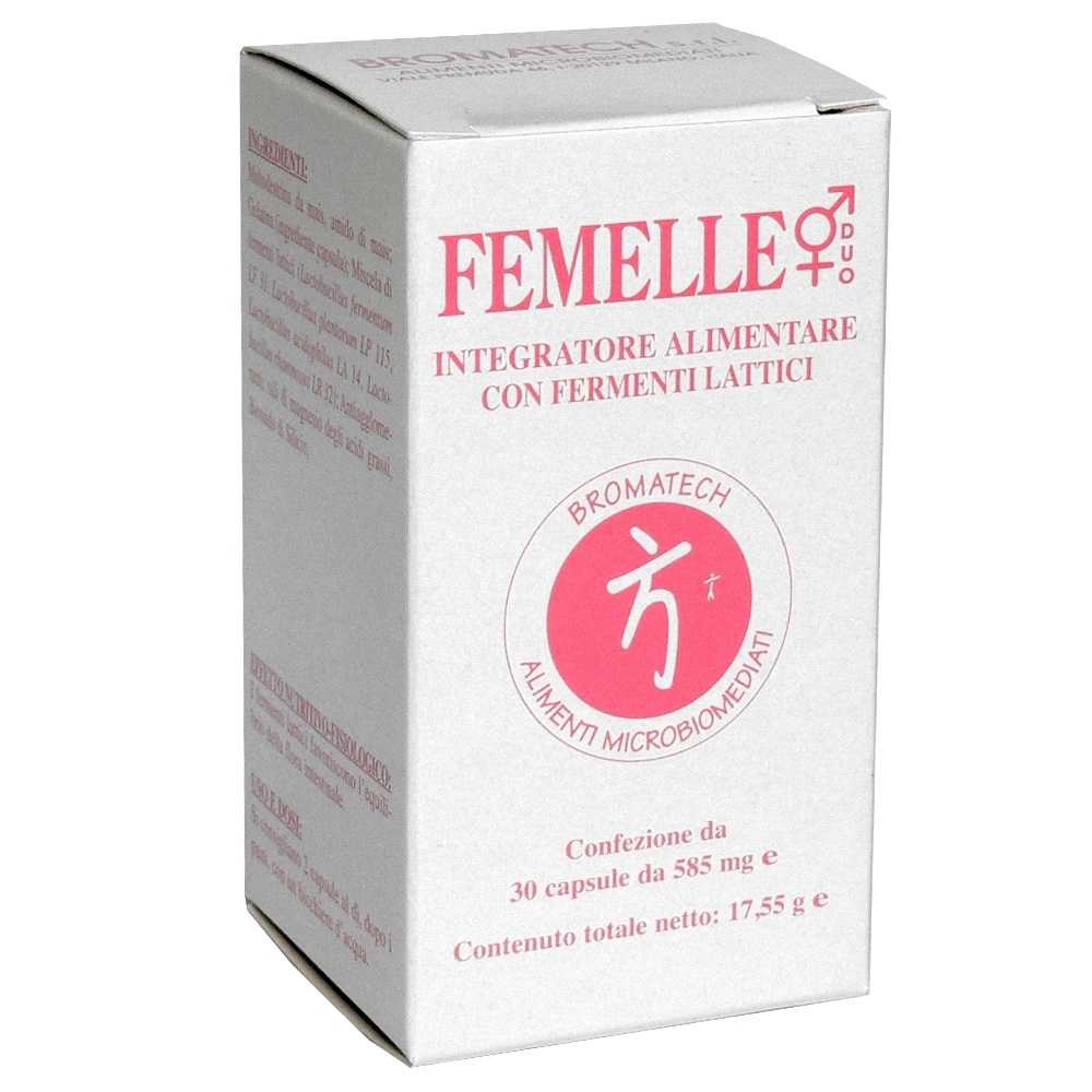 Femelle Integratore Alimentare con Fermenti Integratore 30 Capsule