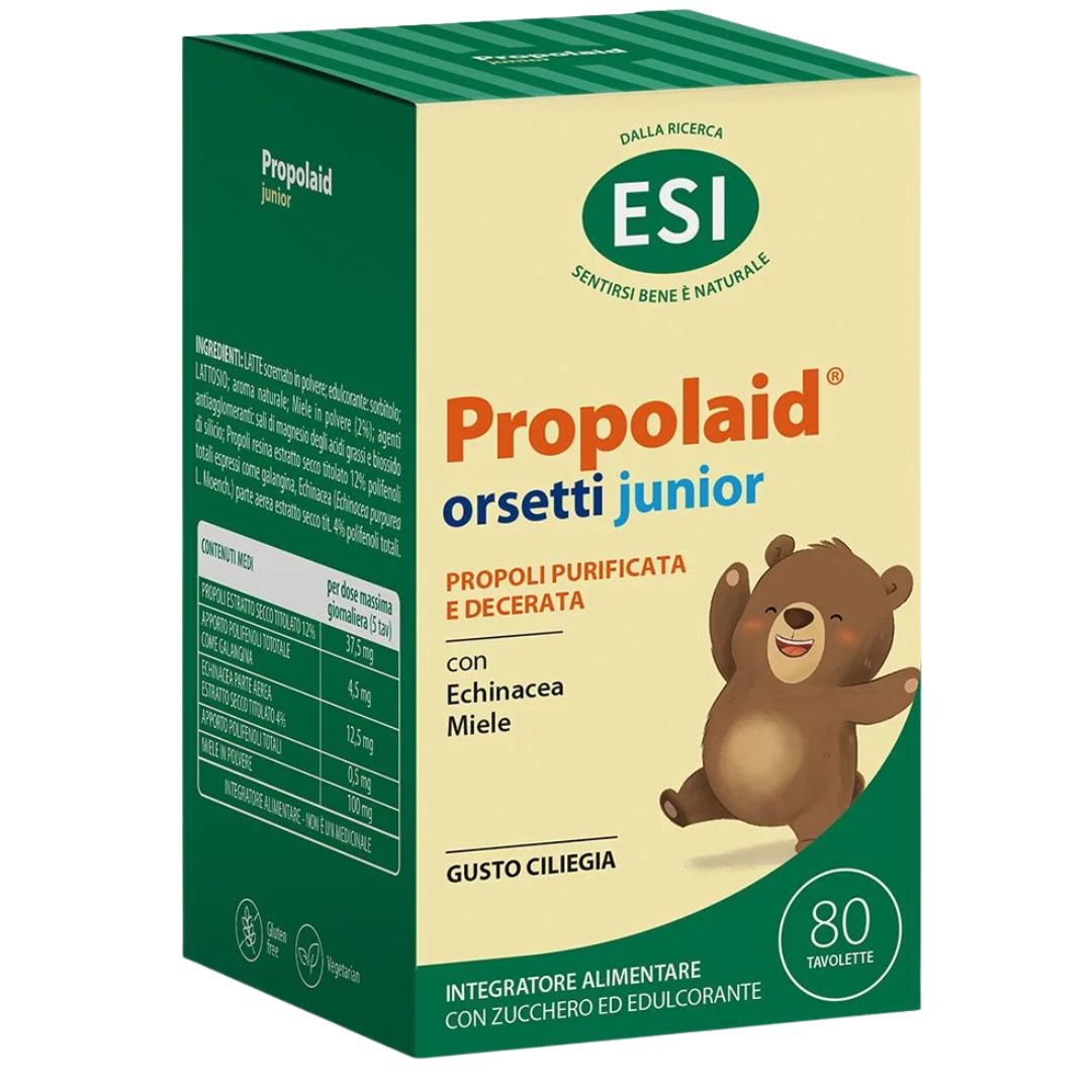 Esi Propolaid PropolBaby Integratore per Bambini 80 tavolette masticabili