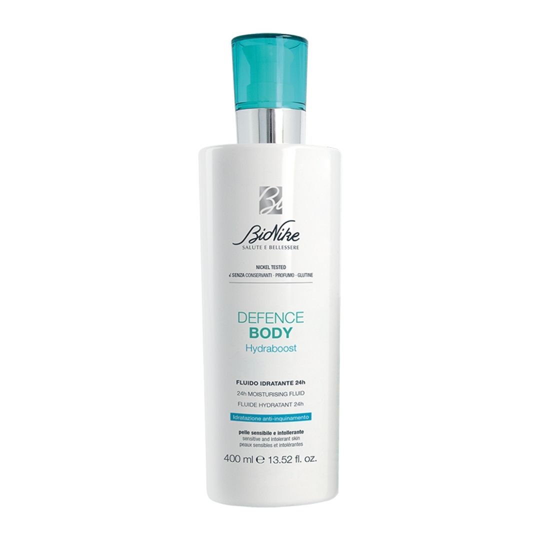 BioNike Defence Body Hydraboost Fluido Idratante Multi-Attivo 24h 400 ml