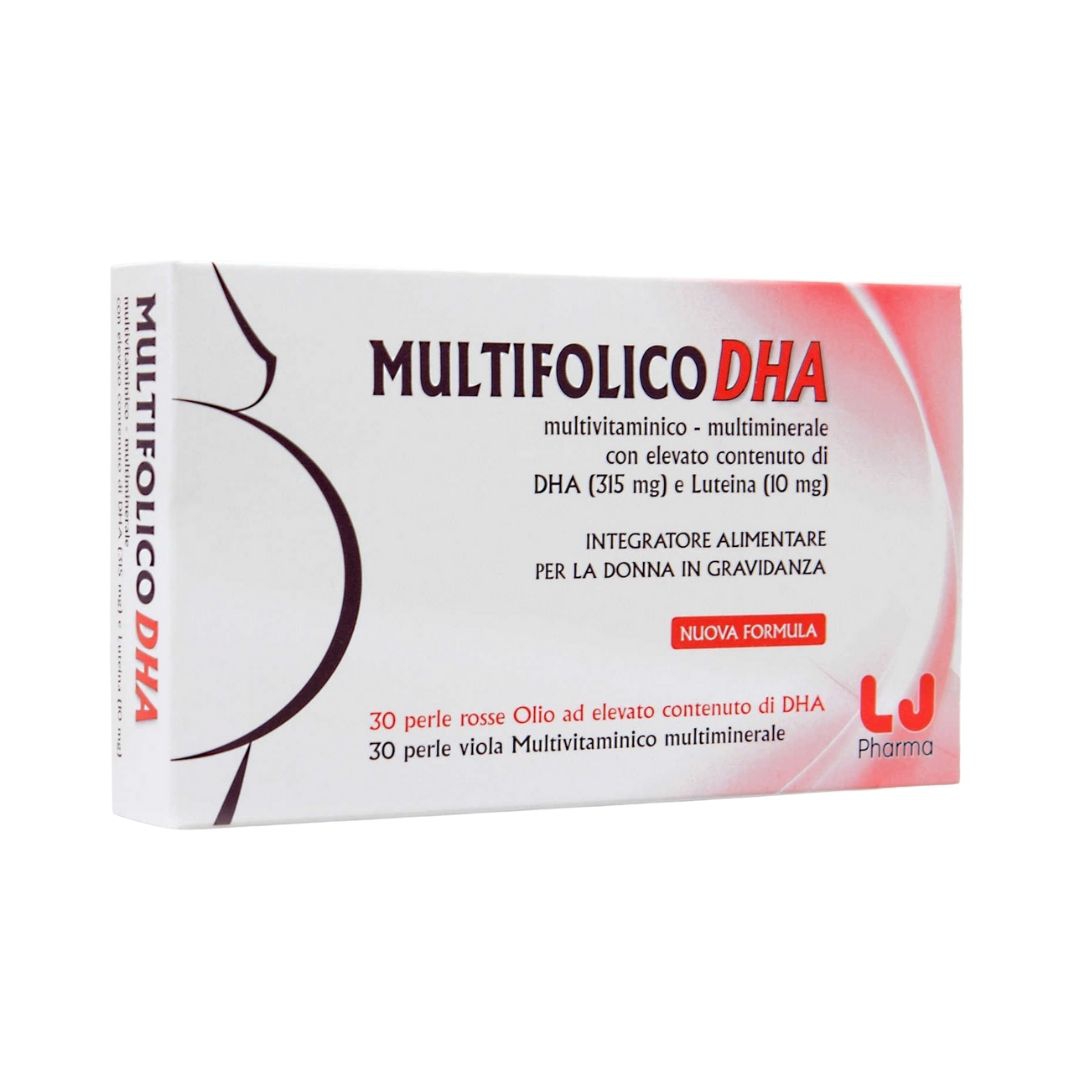 Multifolico DHA Integratore  Multivitaminico e Multiminerale 60 Capsule