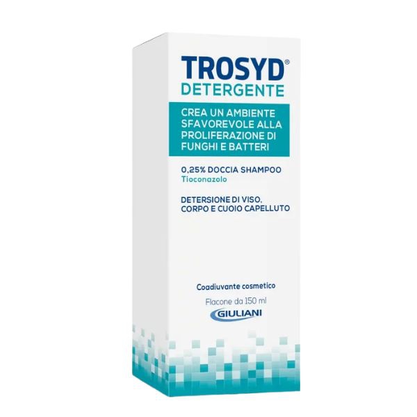 Trosyd Detergente per Viso Corpo e Capelli 150 ml