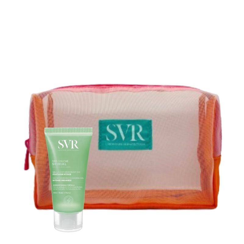 Omaggio Svr summer pochette + spirial deo-douche 55ml
