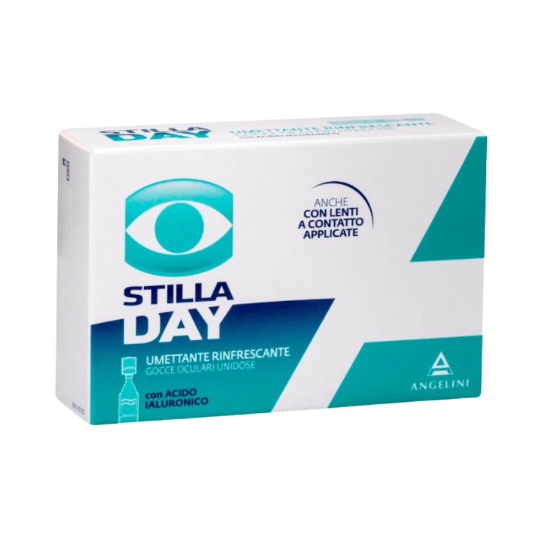 Angelini Stilladay Gocce Oculari Unidose Acido Ialuronico 20 Flaconcini 0,25ml