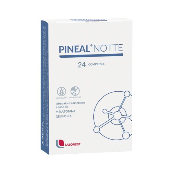 Pineal Notte Integratore Con Melatonina Per il Sonno E il Relax 24 Compresse