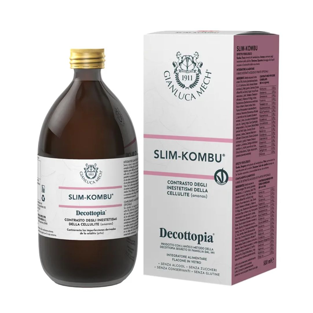 Gianluca Mech Decottopia Slim Kombu Stimolante del Metabolismo 500 ml