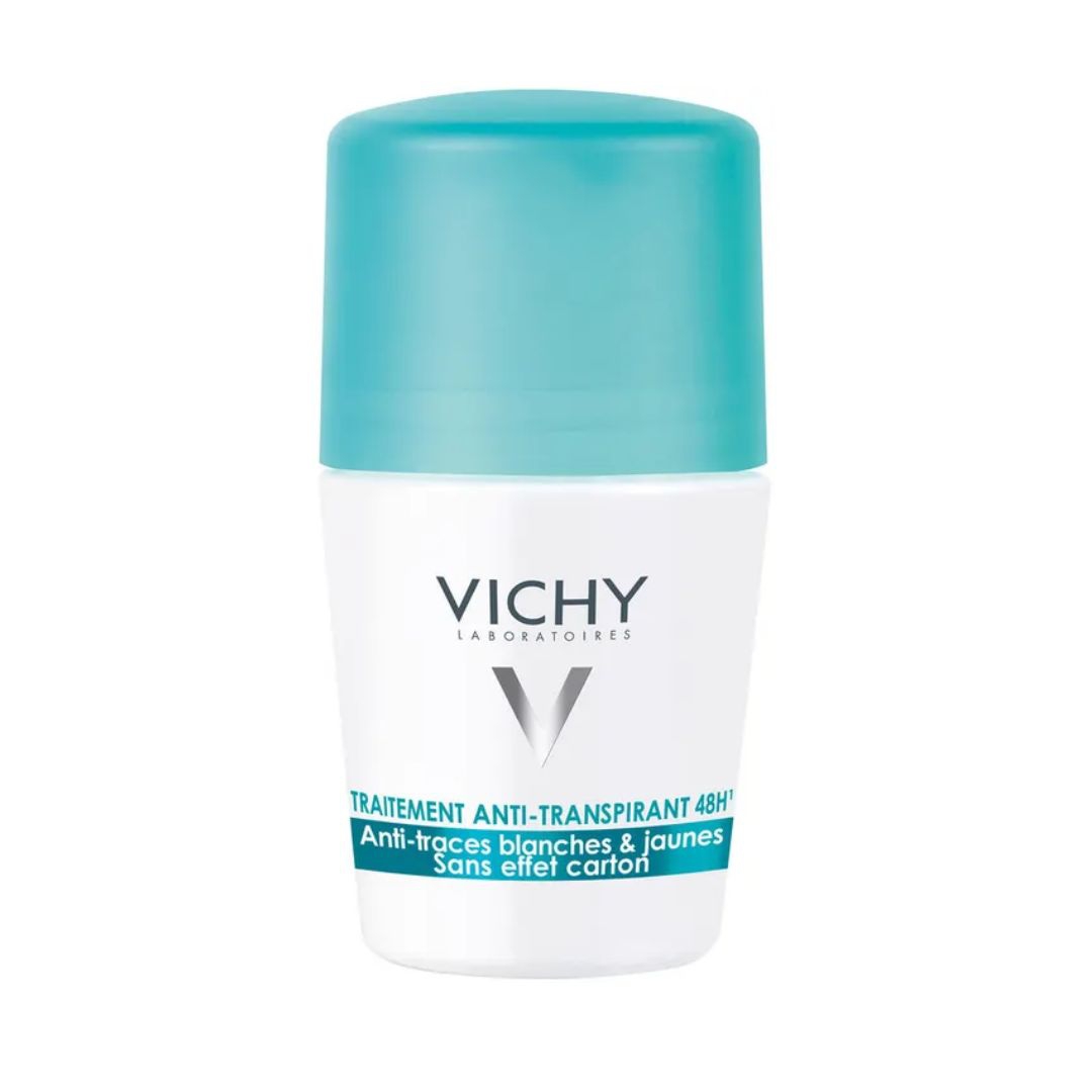 Vichy Deodorante Roll-on Anti-traspirante 48H Anti-tracce 50 ml