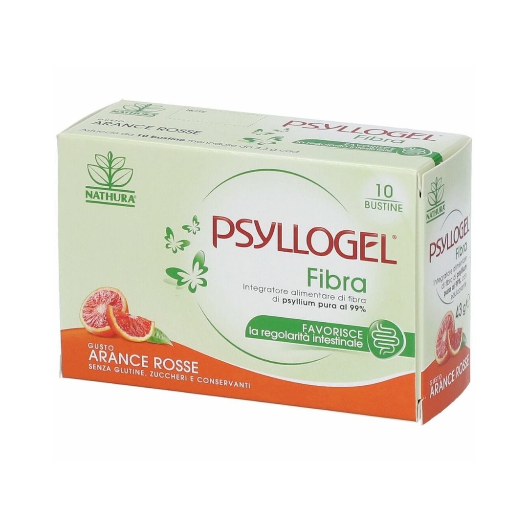 Psyllogel Fibra Integratore Regolarit Intestinale 10 Buste Arancia Rossa