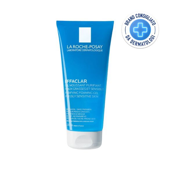 La Roche-Posay Effaclar Mousse Gel Purificante per Pelli Grasse  200 ml