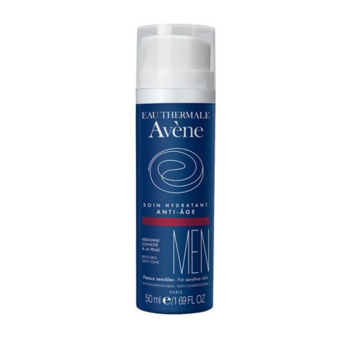 Avene Men Trattamento Idratante Viso Anti Et Lenitivo per Pelle Sensibile 50 ml