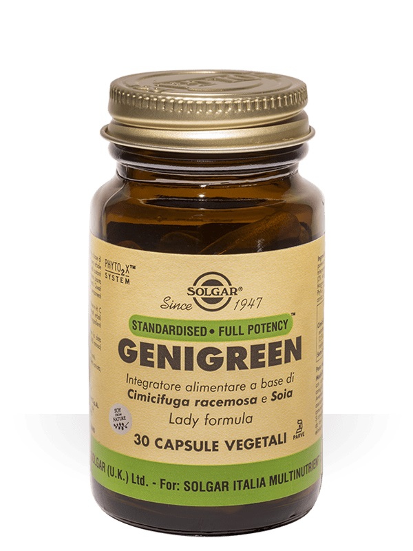 Solgar Linea Menopausa Genigreen 30 Capsule Vegetali