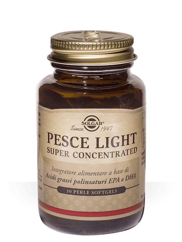 Solgar Pesce Light Super Concentrated Integratore Alimentare 30 Perle