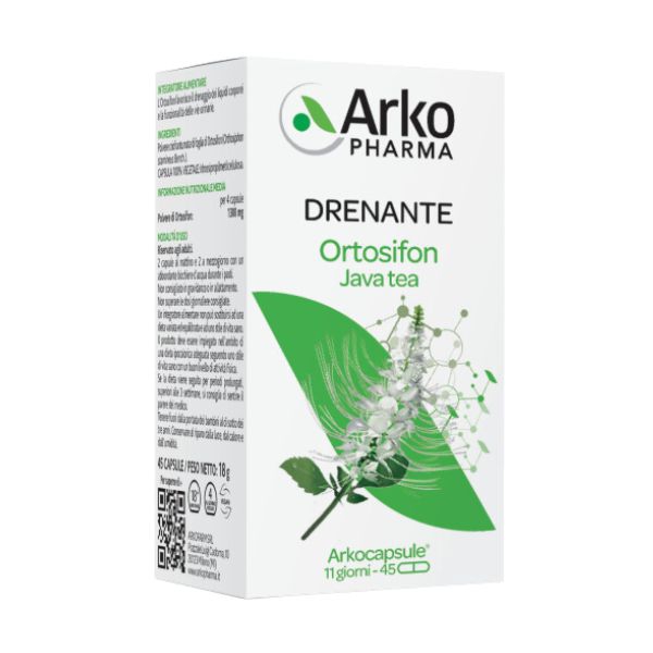 Arkocapsule Ortosifon Integratore Drenante 45 Capsule