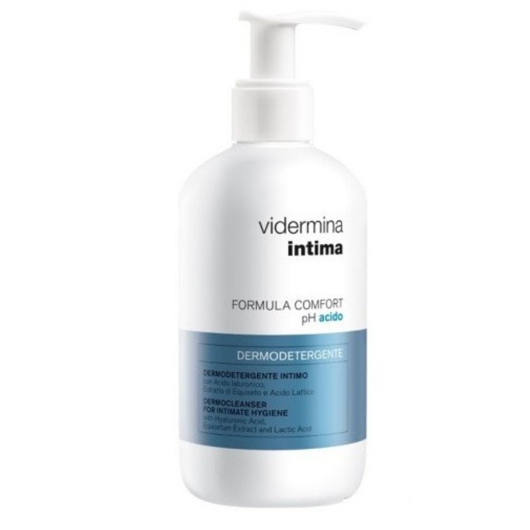 Vidermina DermoDetergente Intimo pH Acido 3.8 con Acido Ialuronico 500 ml