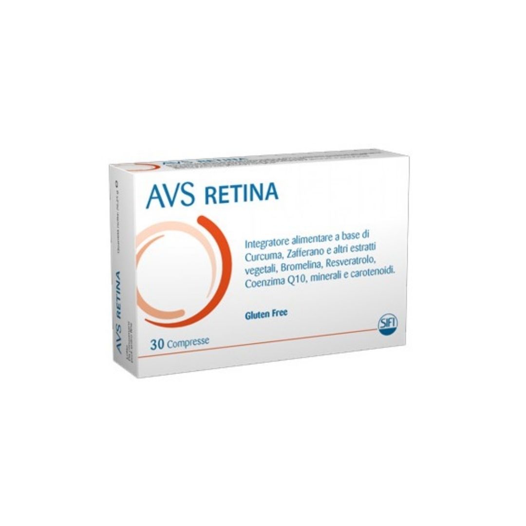 AVS Retina Integratore Alimentare per il Benessere Oculare 30 Compresse