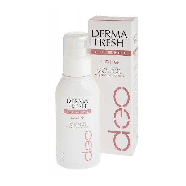 Dermafresh Deo Latte Deodorante per Pelle Sensibile 100 ml