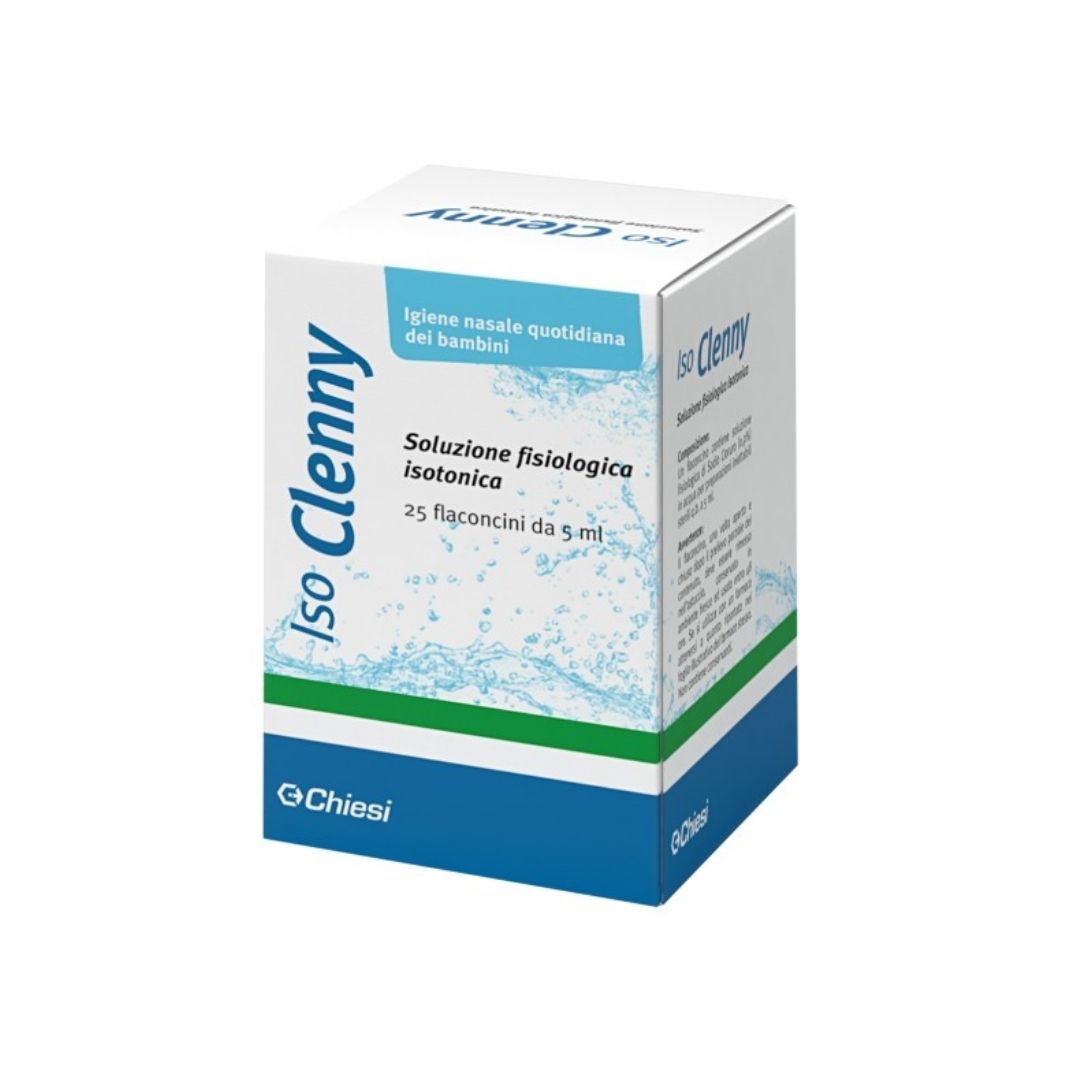 Chiesi Iso Clenny Soluzione Isotonica Monodose 25 Flaconcini da 5 ml