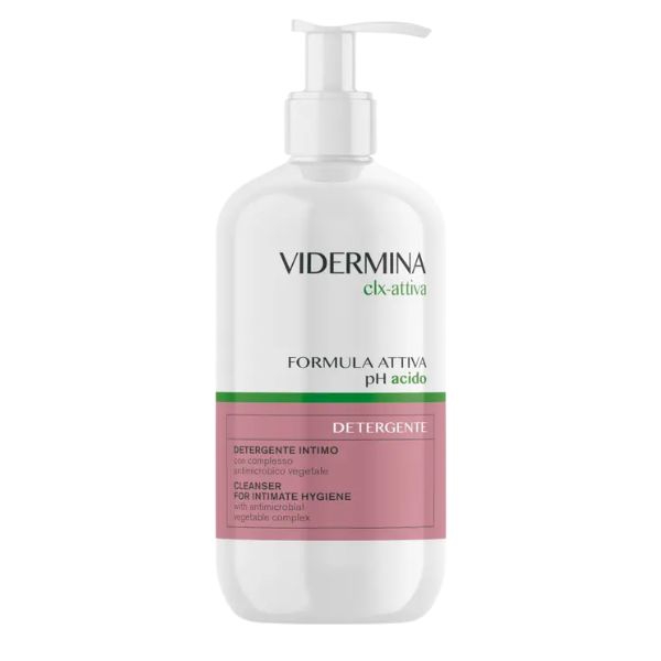 Vidermina CLX Detergente Intimo pH Acido (5.5) Formula Attiva 500 ml