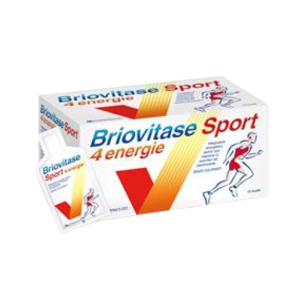 Briovitase Linea Vitamine Minerali Sport Carboidrati Cloruro Vitamina C 10 Buste