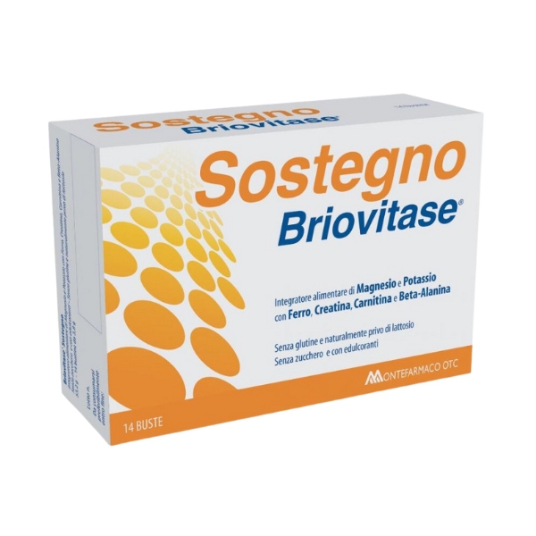 Briovitase Linea Sali Minerali Sostegno Magnesio Carnitina Integratore 14 Buste