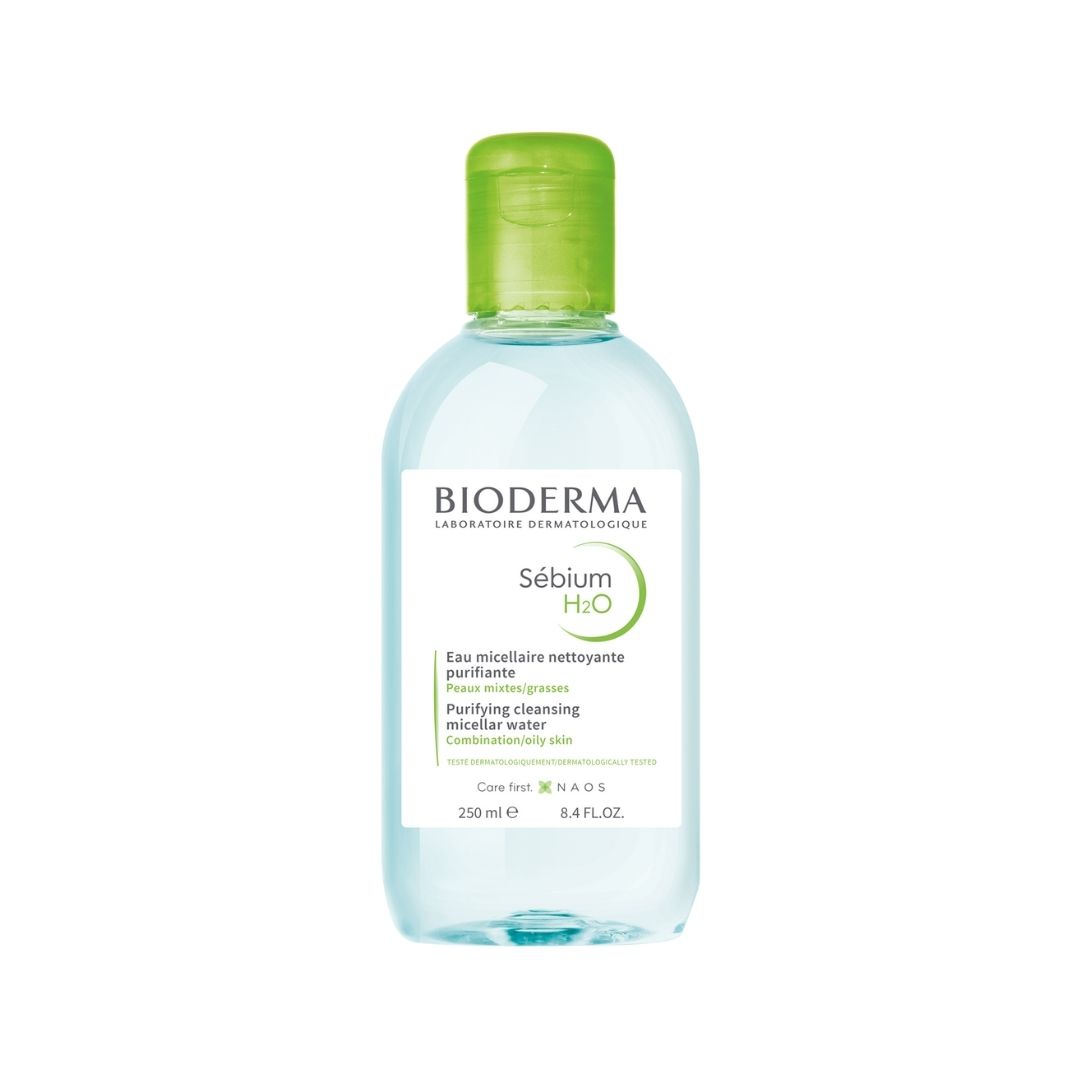 Bioderma Sebium H2O Acqua Micellare Detergente Viso per Pelli Grasse 250 ml