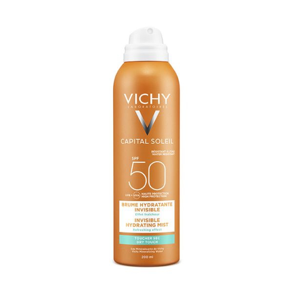 Vichy Ideal Soleil SPF50 Spray Solare Protezione Invisibile 200 ml