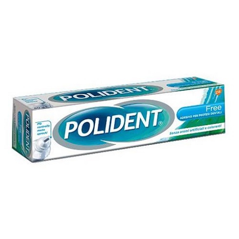 Polident Free Crema Adesiva Protettiva Per Protesi Dentali 70 g