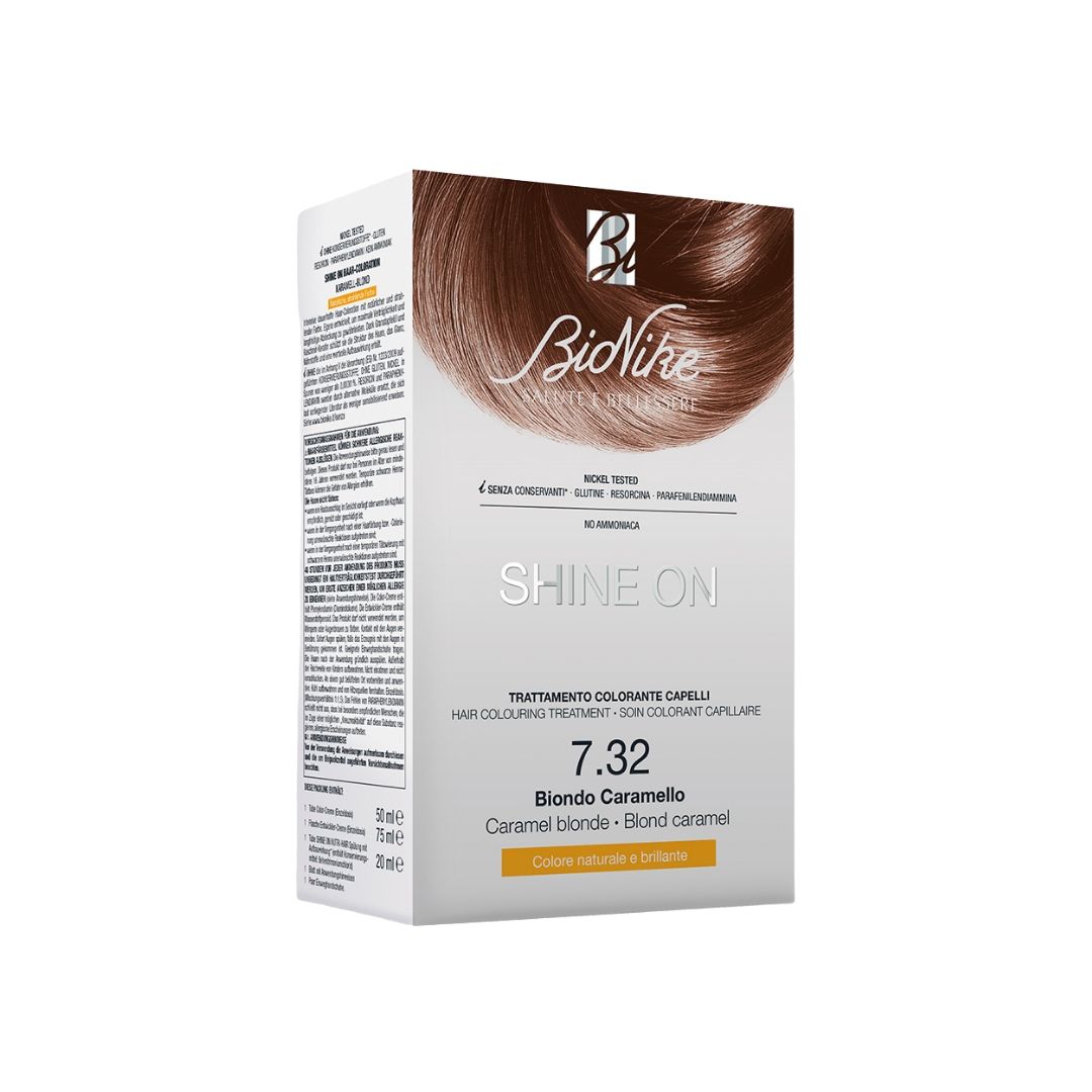 BioNike Shine ON Trattamento Capelli 7.32 Biondo Caramello