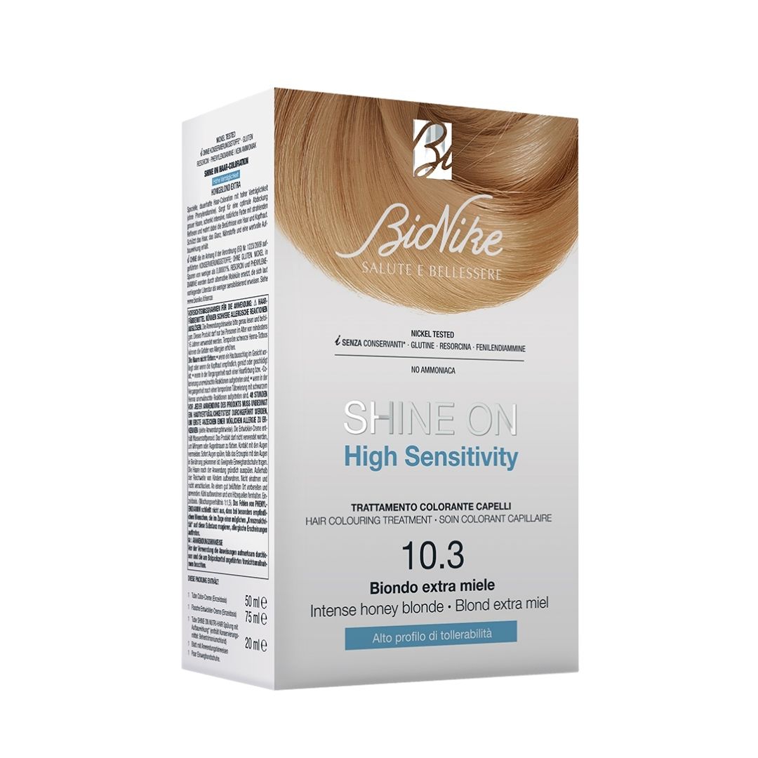 Bionike Shine ON HS Trattamento Colorante per Capelli 10.3 Biondo Extra Miele