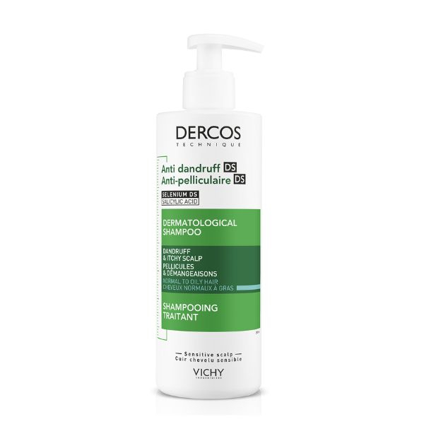 Vichy Dercos Anti Forfora DS Shampoo Trattante Equilibrante Capelli Grassi 400ml
