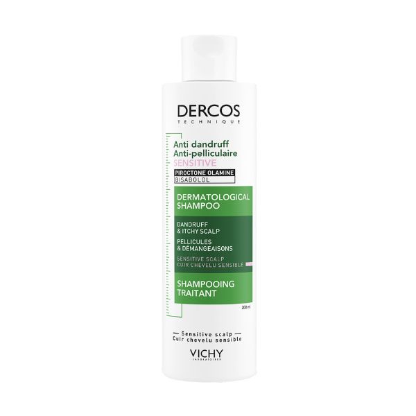 Vichy Dercos Anti-Forfora DS Shampoo Trattante per Capelli Secchi 200 ml