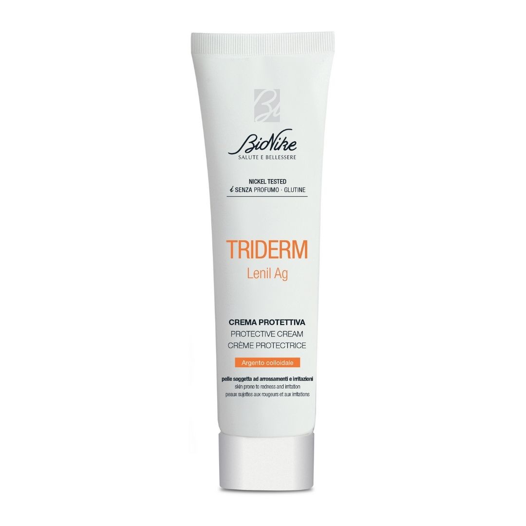 BioNike Triderm Lenil AG Crema Protettiva per le Dermatiti con Argento 30 ml