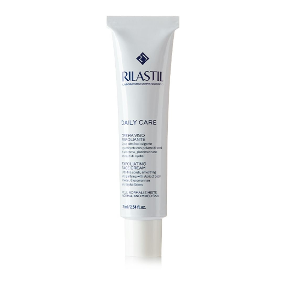 Rilastil Daily Care Crema Viso Esfoliante Purificante Pelli Normali e Miste 75ml