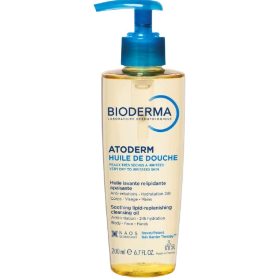 Bioderma Atoderm Olio Doccia Ultra Nutriente e Lenitivo per Pelli Secche 200 ml