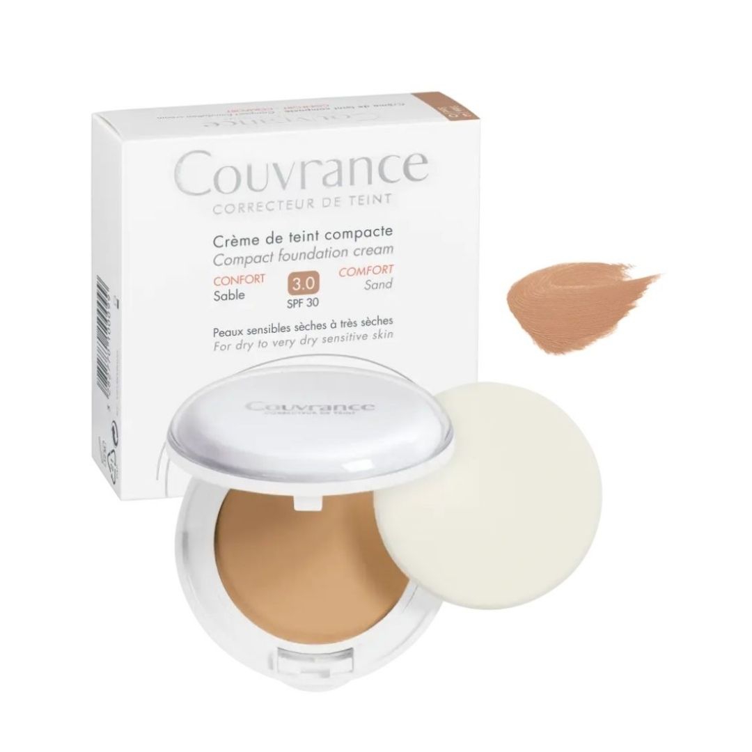 Avene Couvrance Crema Compatta Comfort Pelle Secca SPF30 3.0 Sabbia