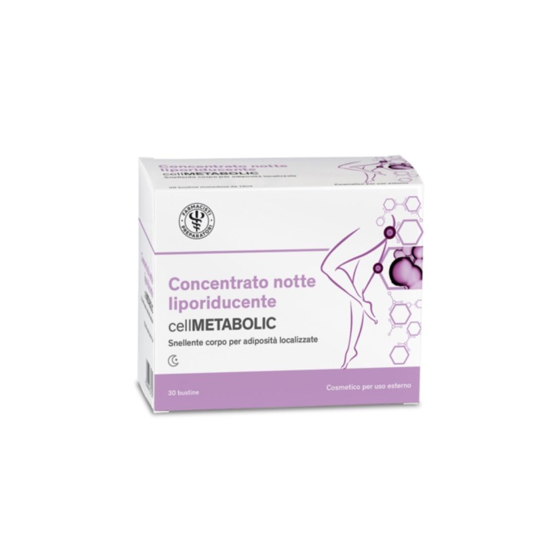Unifarco cellMETABOLIC Trattamento Notte Snellente Intensiva 30 Buste
