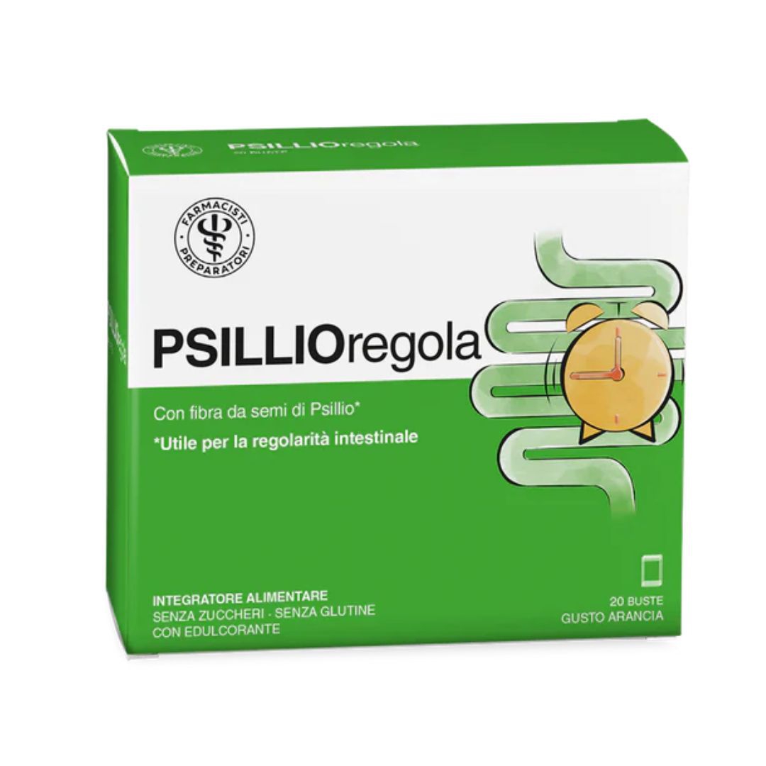Unifarco PSILLIOregola Integratore Alimentare Digestione e Regolarit 20 Bustine
