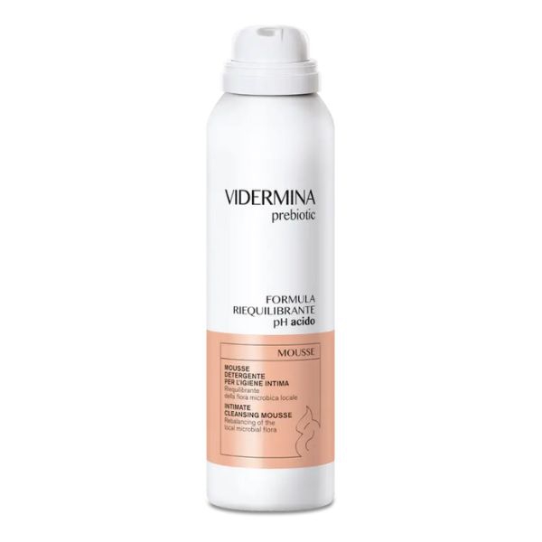 Vidermina Prebiotic Mousse Detergente Intima Riequilibrante 150 ml