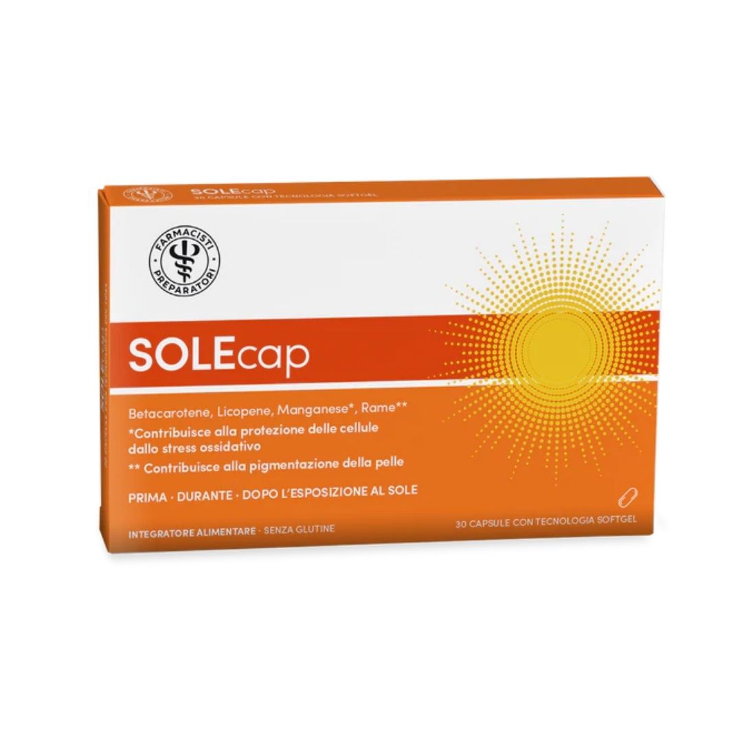 Unifarco Solecap Integratore Alimentare Per Un'Abbronzatura Sicura 30 capsule