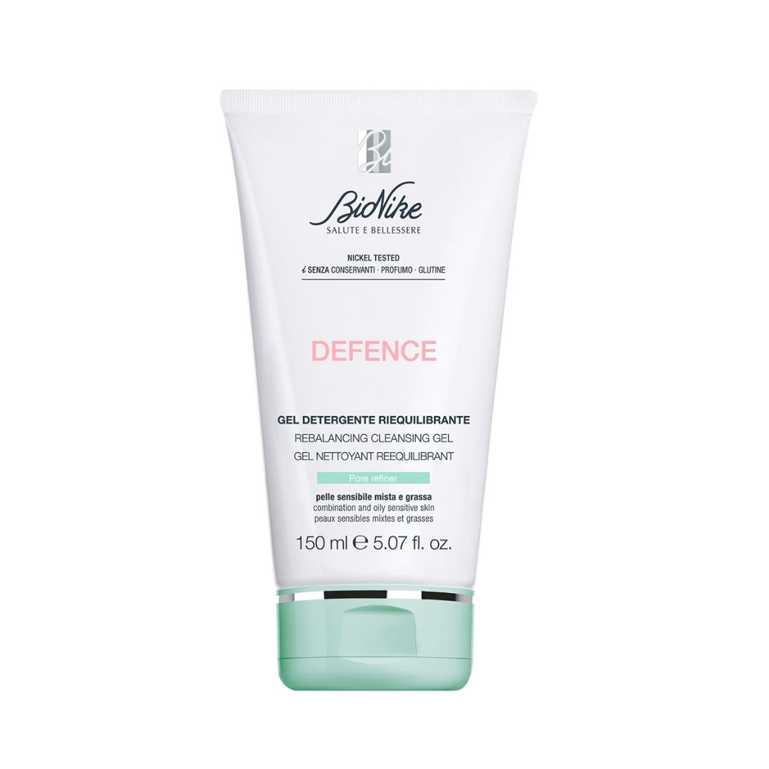Bionike Defence Gel Detergente Riequilibrante per Pelle Mista e Grassa 150 ml