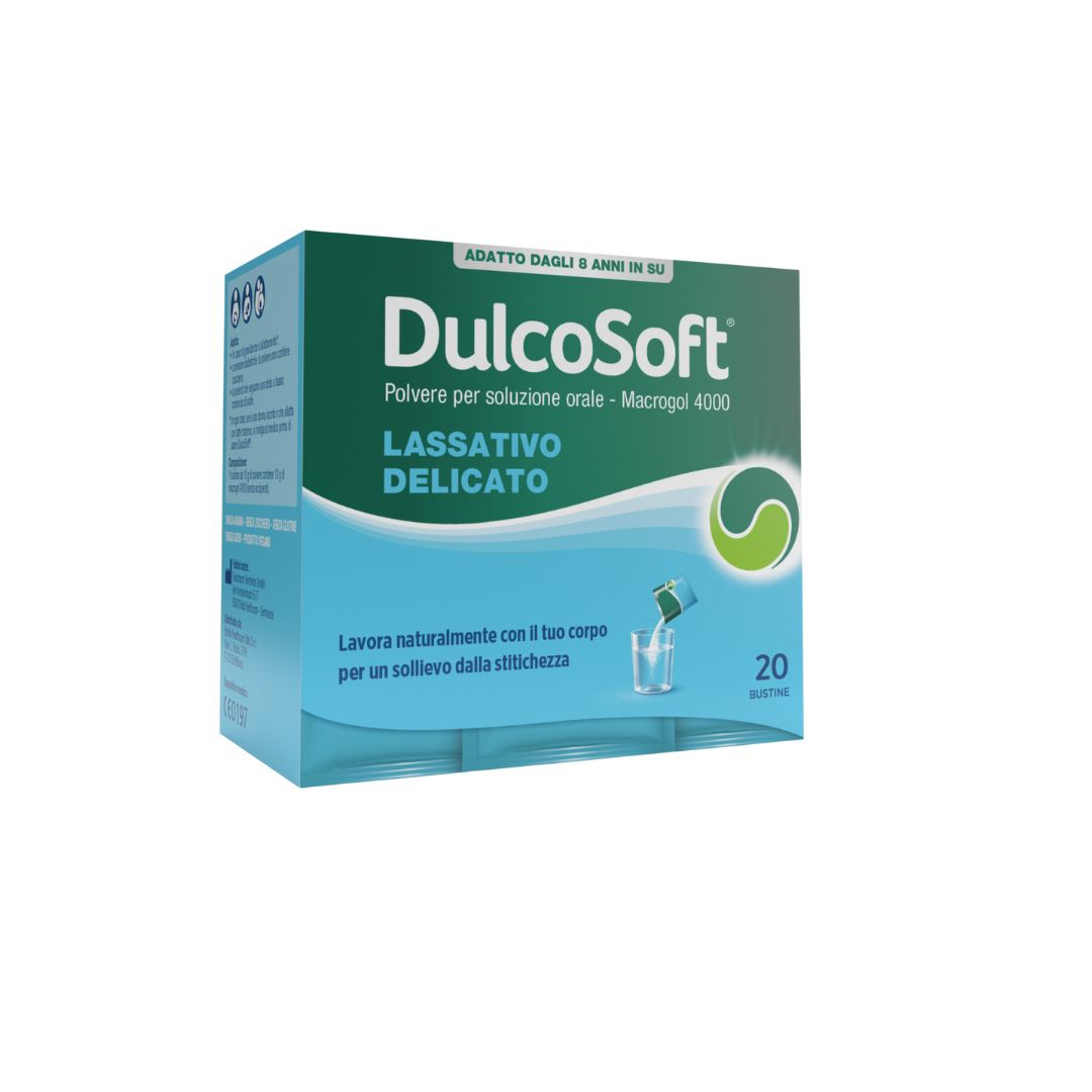 Dulcosoft Polvere Per Soluzione Orale Allevia La Stitichezza 20 Bustine