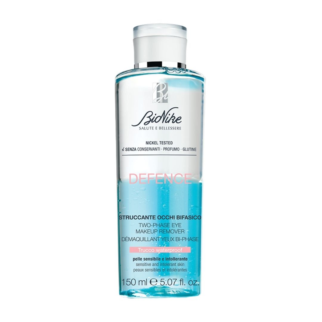 Bionike Defence Lozione Bifasica Struccante Occhi per Pelle Sensibile 150 ml